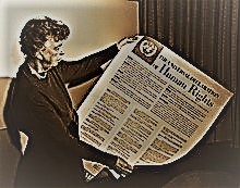 Bild wikipedia - Erklärung der Menschenrechte - Eleanore Roosevelt